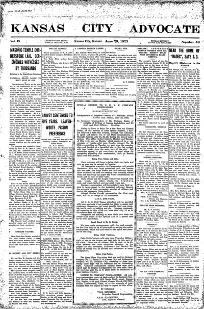 Kansas City Advocate, Jun 29, 1923