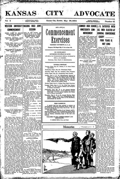 Kansas City Advocate, May 30, 1924