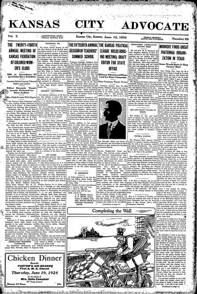 Kansas City Advocate, Jun 13, 1924