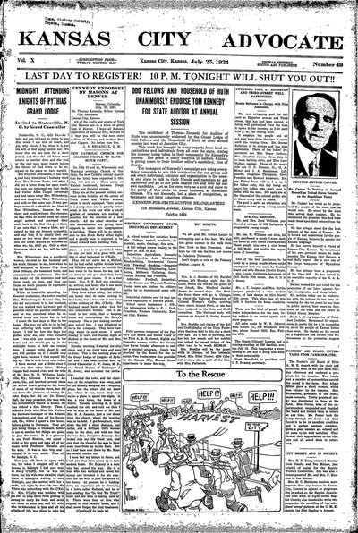 Kansas City Advocate, Jul 25, 1924