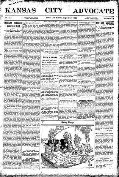 Kansas City Advocate, Aug 15, 1924