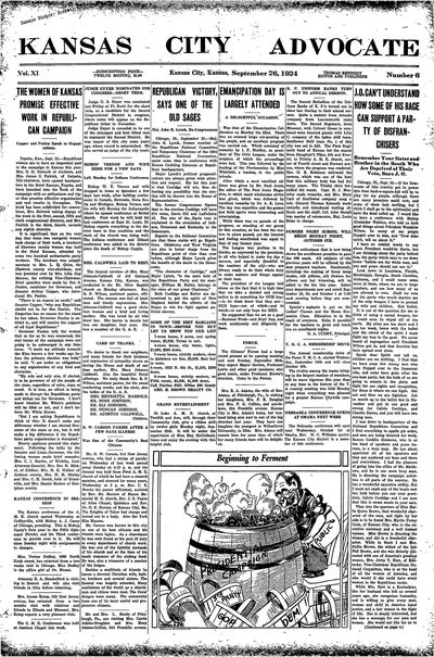 Kansas City Advocate, Sep 26, 1924