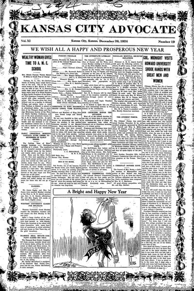 Kansas City Advocate, Dec 26, 1924