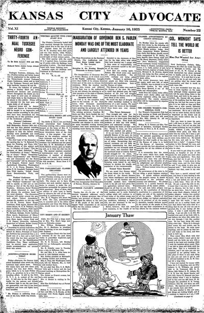 Kansas City Advocate, Jan 16, 1925
