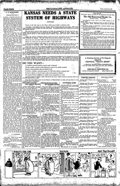Kansas City Advocate, Jan 23, 1925