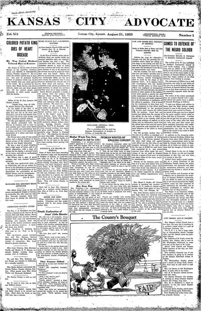 Kansas City Advocate, Aug 21, 1925