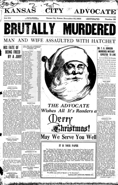 Kansas City Advocate, Dec 25, 1925