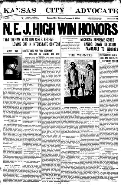 Kansas City Advocate, Jan 8, 1926