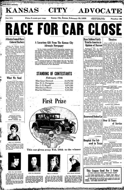 Kansas City Advocate, Feb 19, 1926