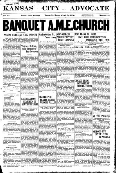 Kansas City Advocate, Mar 26, 1926