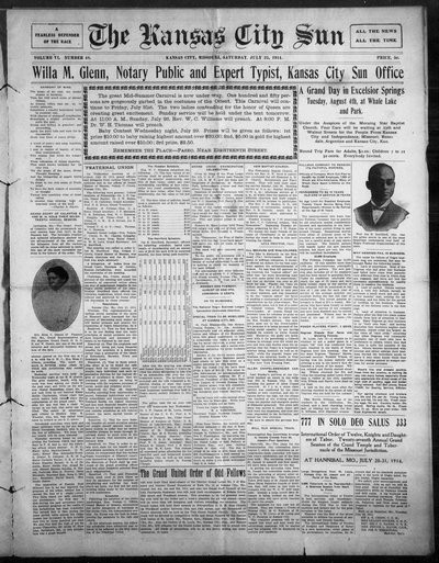 Kansas City Sun, Jul 25, 1914