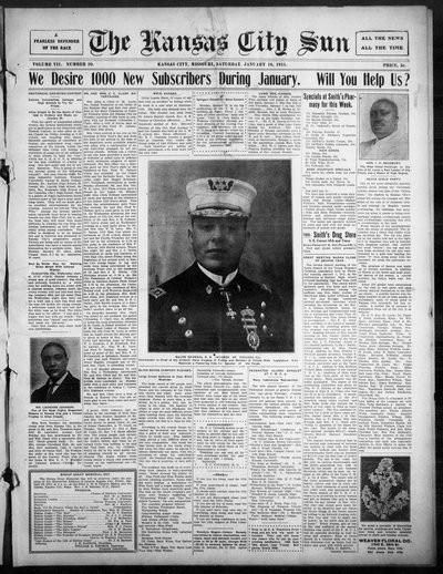 Kansas City Sun, Jan 16, 1915