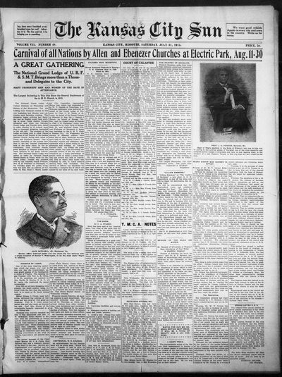 Kansas City Sun, Jul 31, 1915
