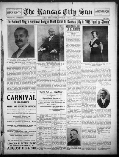 Kansas City Sun, Aug 14, 1915