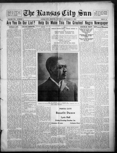 Kansas City Sun, Sep 18, 1915