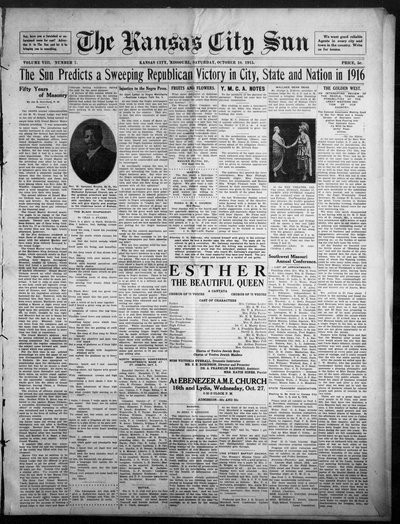 Kansas City Sun, Oct 16, 1915