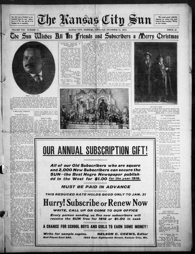 Kansas City Sun, Dec 25, 1915