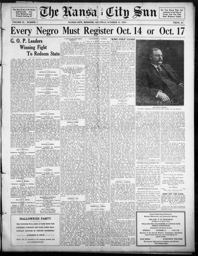 Kansas City Sun, Oct 14, 1916
