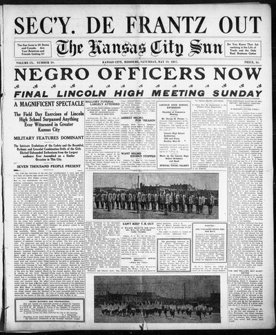 Kansas City Sun, May 19, 1917