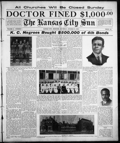 Kansas City Sun, Oct 19, 1918