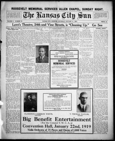Kansas City Sun, Jan 18, 1919
