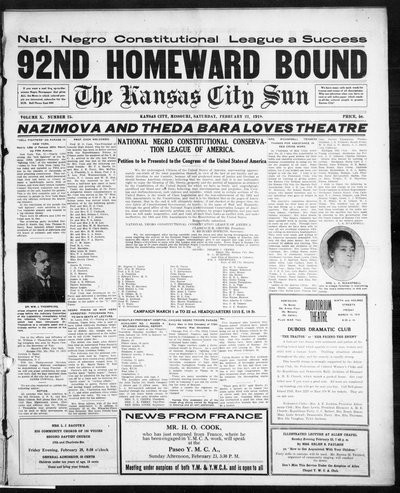 Kansas City Sun, Feb 22, 1919