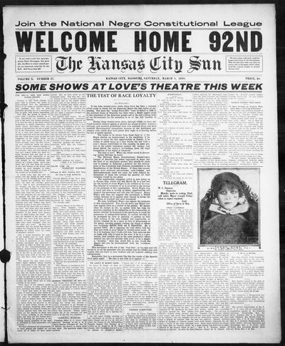 Kansas City Sun, Mar 8, 1919