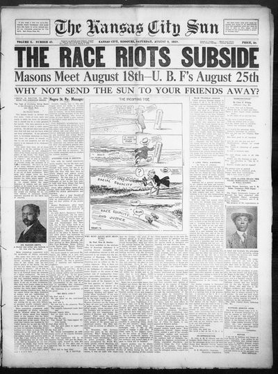 Kansas City Sun, Aug 9, 1919