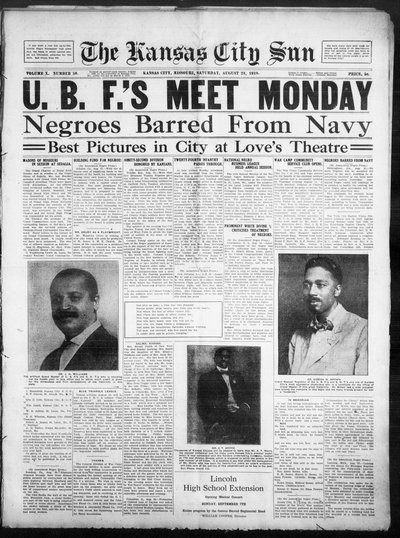Kansas City Sun, Aug 23, 1919