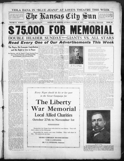 Kansas City Sun, Oct 25, 1919