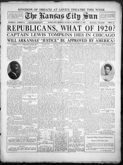 Kansas City Sun, Nov 15, 1919