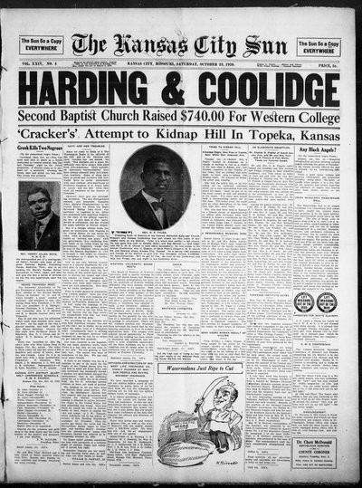 Kansas City Sun, Oct 23, 1920