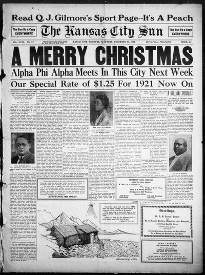 Kansas City Sun, Dec 25, 1920