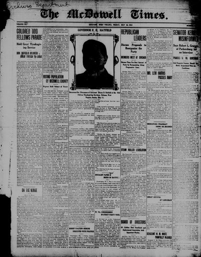 McDowell Times, May 16, 1913