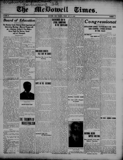 McDowell Times, Jul 11, 1913