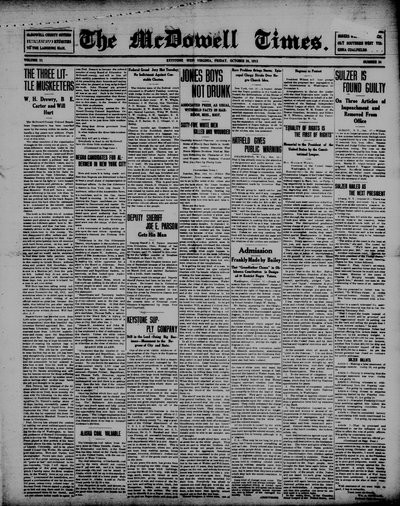 McDowell Times, Oct 24, 1913