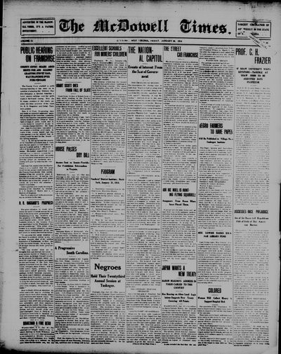 McDowell Times, Jan 30, 1914