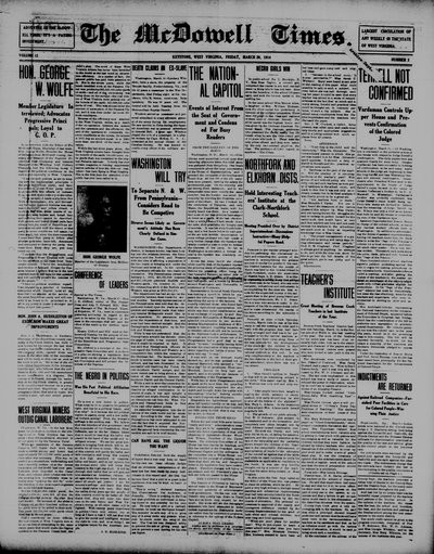 McDowell Times, Mar 20, 1914