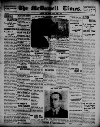 McDowell Times, Jun 19, 1914