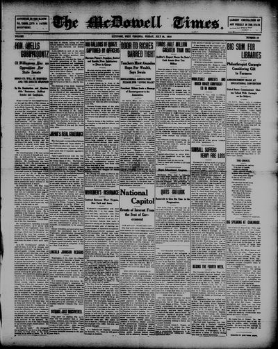 McDowell Times, Jul 10, 1914