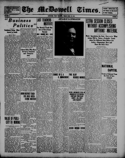 McDowell Times, Mar 19, 1915