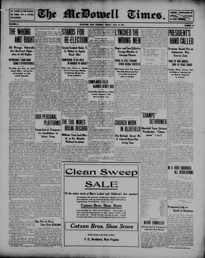 McDowell Times, Jul 16, 1915