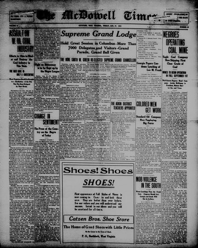 McDowell Times, Aug 27, 1915