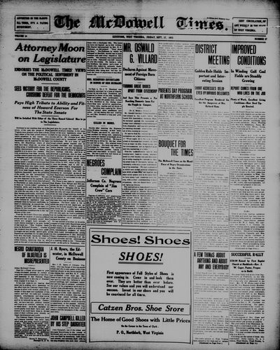 McDowell Times, Sep 17, 1915