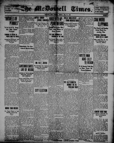 McDowell Times, Jan 28, 1916