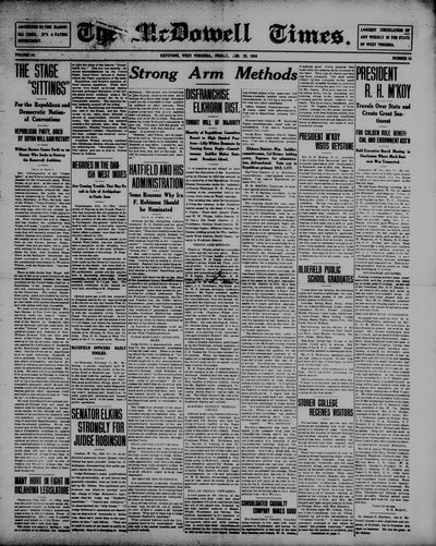 McDowell Times, Feb 25, 1916
