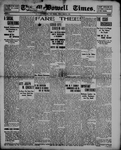 McDowell Times, Mar 24, 1916