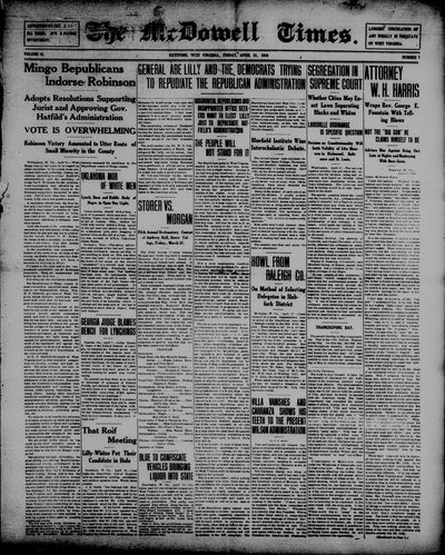 McDowell Times, Apr 21, 1916