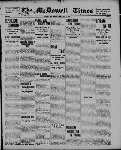 McDowell Times, Jul 21, 1916