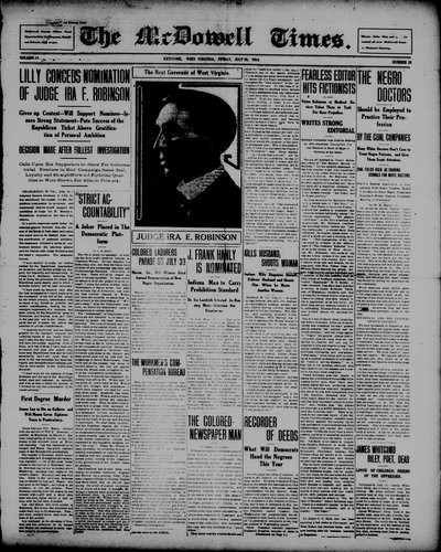 McDowell Times, Jul 28, 1916